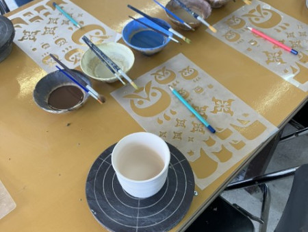 絵付け体験!