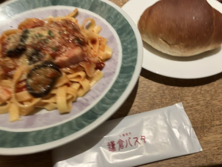 夜ごはんの鎌倉パスタとエンカウントした