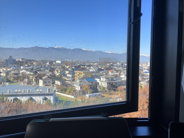 部屋からの景色もいい